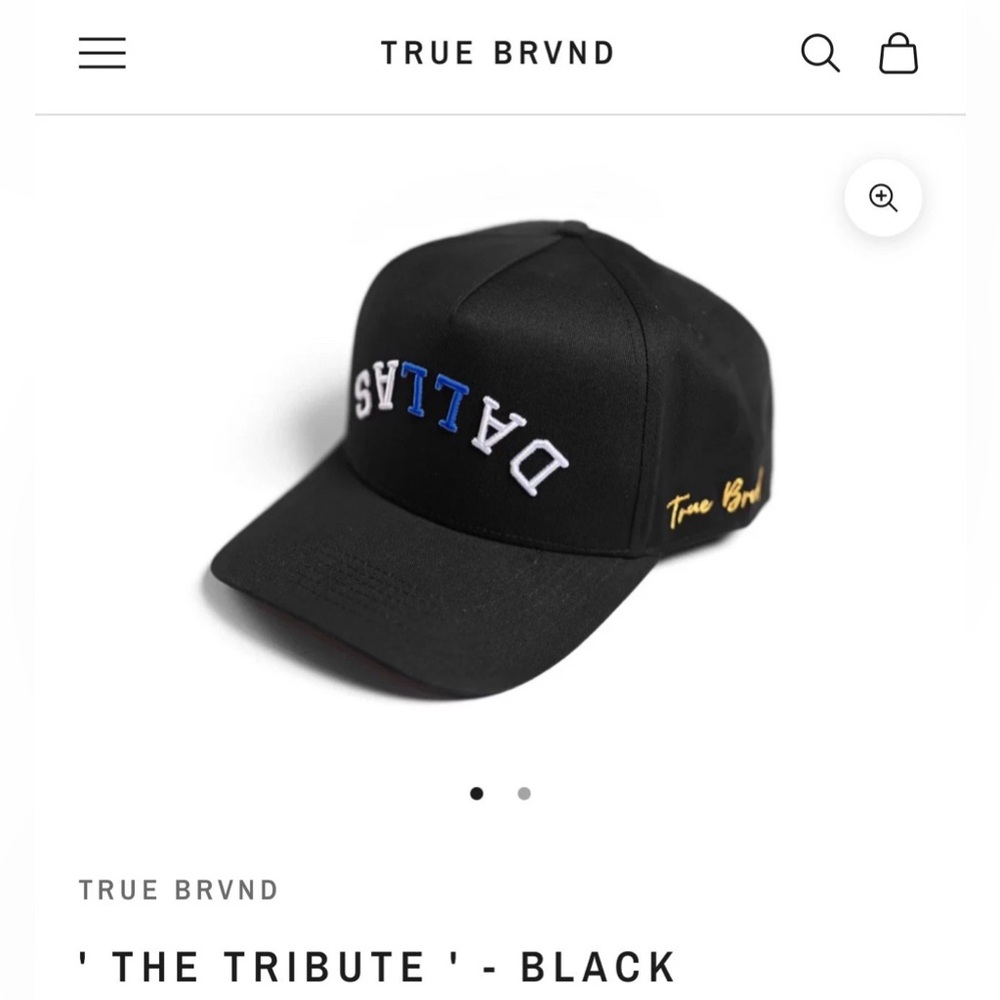 TRUE BRVND LUKA DONCIC THE TRIBUTE DALLAS HAT